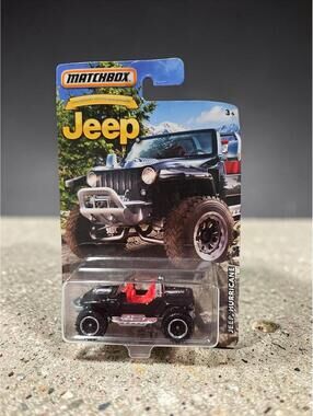 Matchbox Jeep Hurricane Anniversary Edition – New/Sealed Box Shows Wear